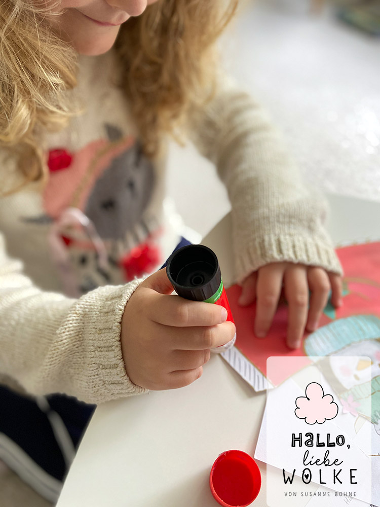 Adventskalender Wilma Wochenwurm von Susanne Bohne Vorlage ausdrucken DIY kostenlos Kinder basteln