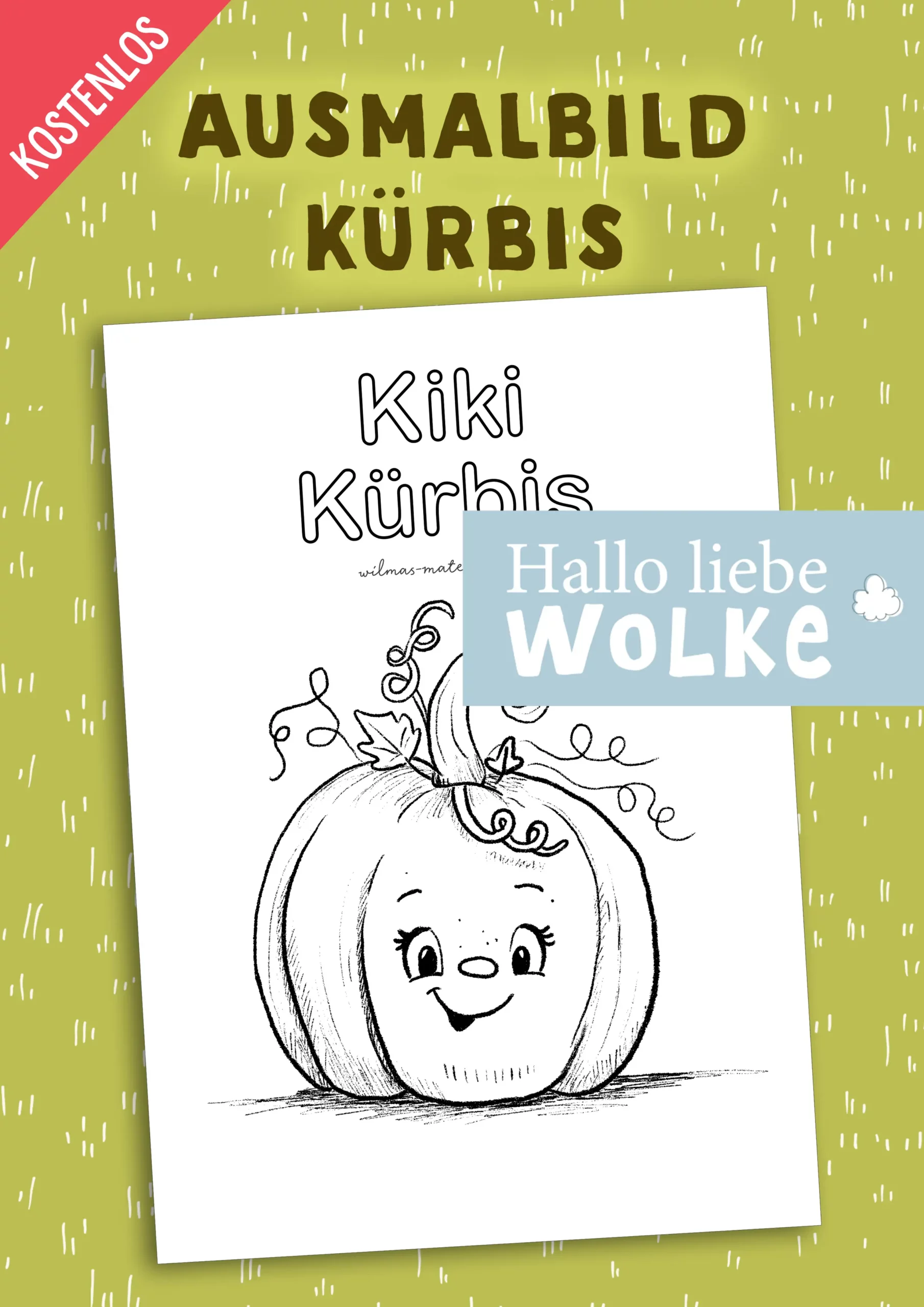 Ausmalbild Kürbis Kiki Kürbis Ausmalbild Halloween Wilma Wochenwurm