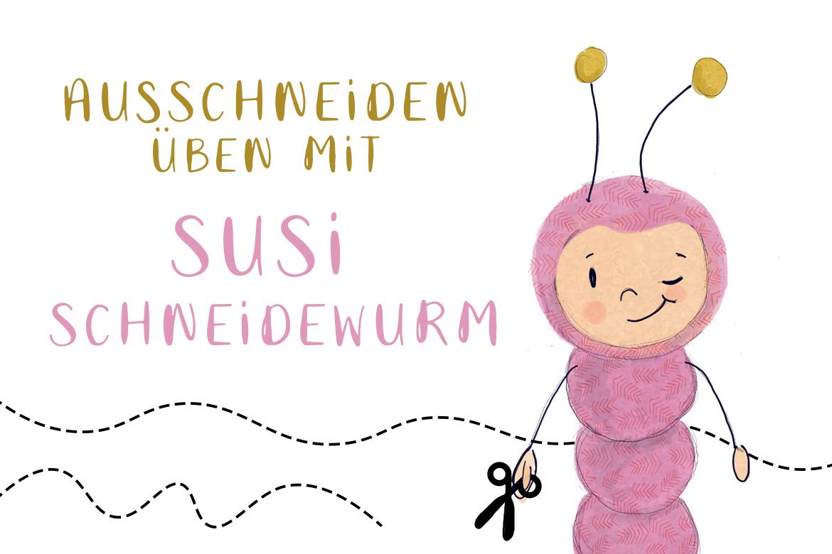 Ausschneiden üben Übungsblatt Freebie kostenlos Feinmotorik Ki
