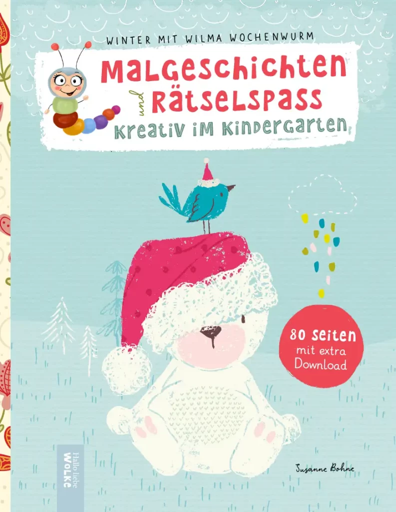 Cover Malgeschichten und Rätselspaß für Kinder Susanne Bohne