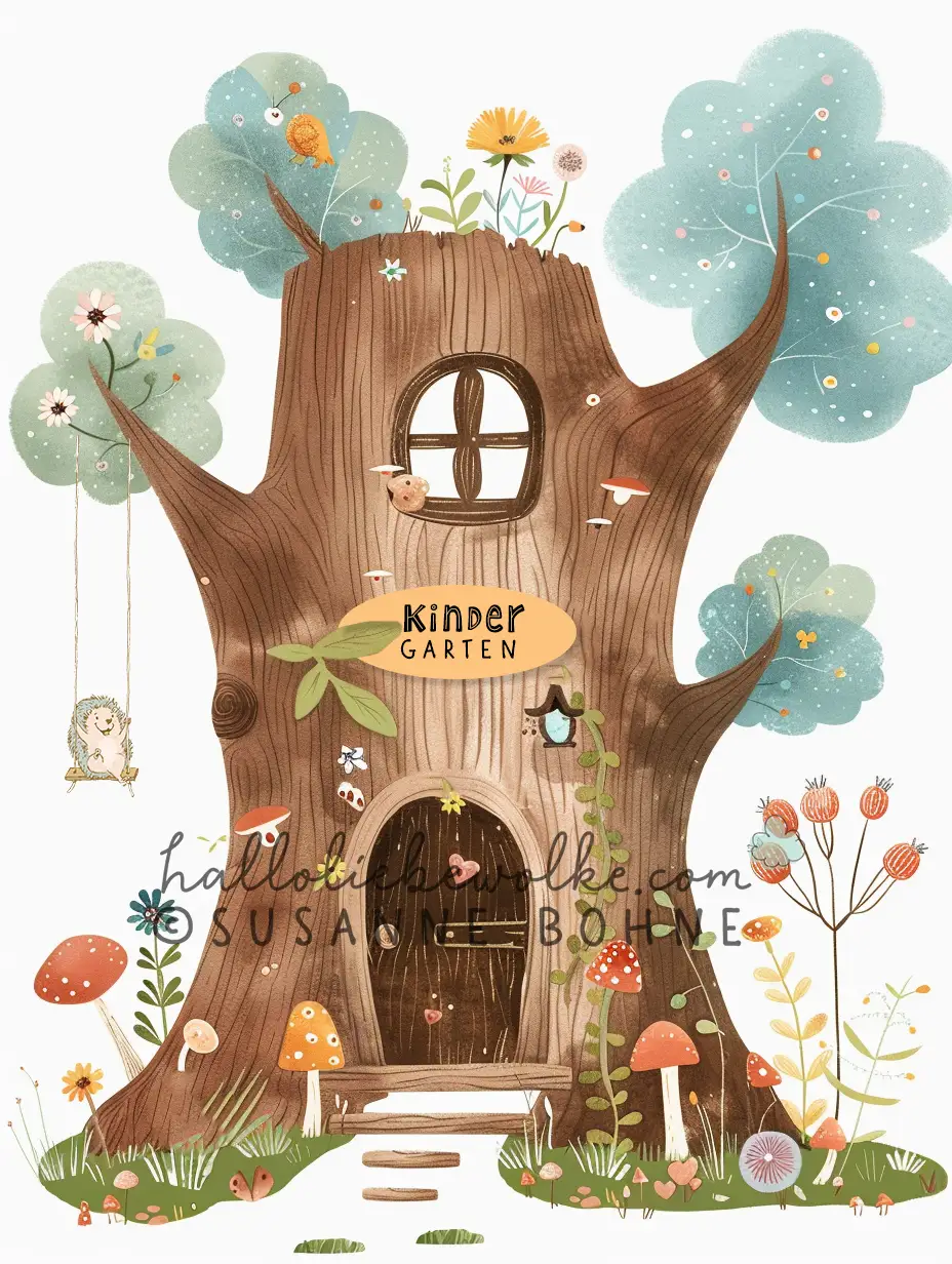 Eingewöhnung Kita Igel Iggy kommt in den Kindergarten Wilma Wochenwurm
