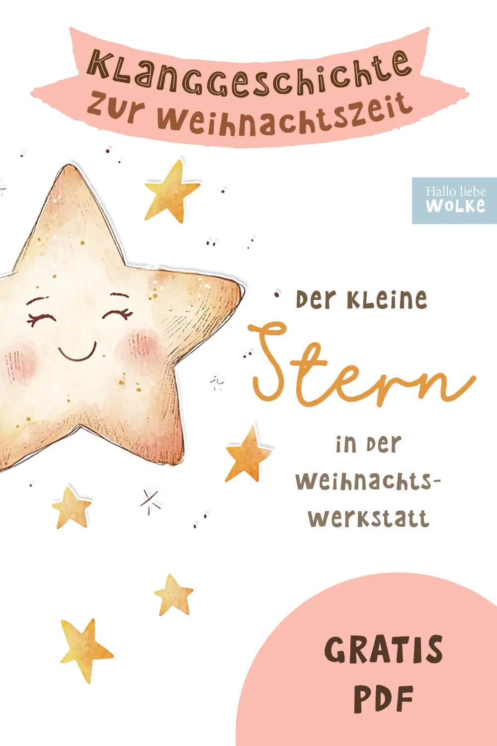 Klanggeschichte Weihnachtszeit Der kleine Stern Adventszeit Kindergarten Kita Wilma Wochenwurm