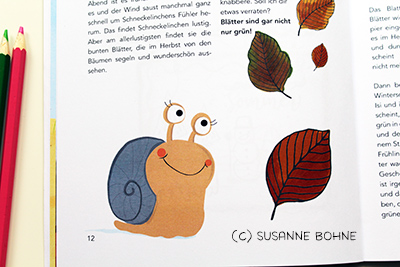 Schneckelinchen erklärt: SCHNECKELINCHEN ERKLÄRT: DARUM WERDEN DIE BLÄTTER IM HERBST BUNT.