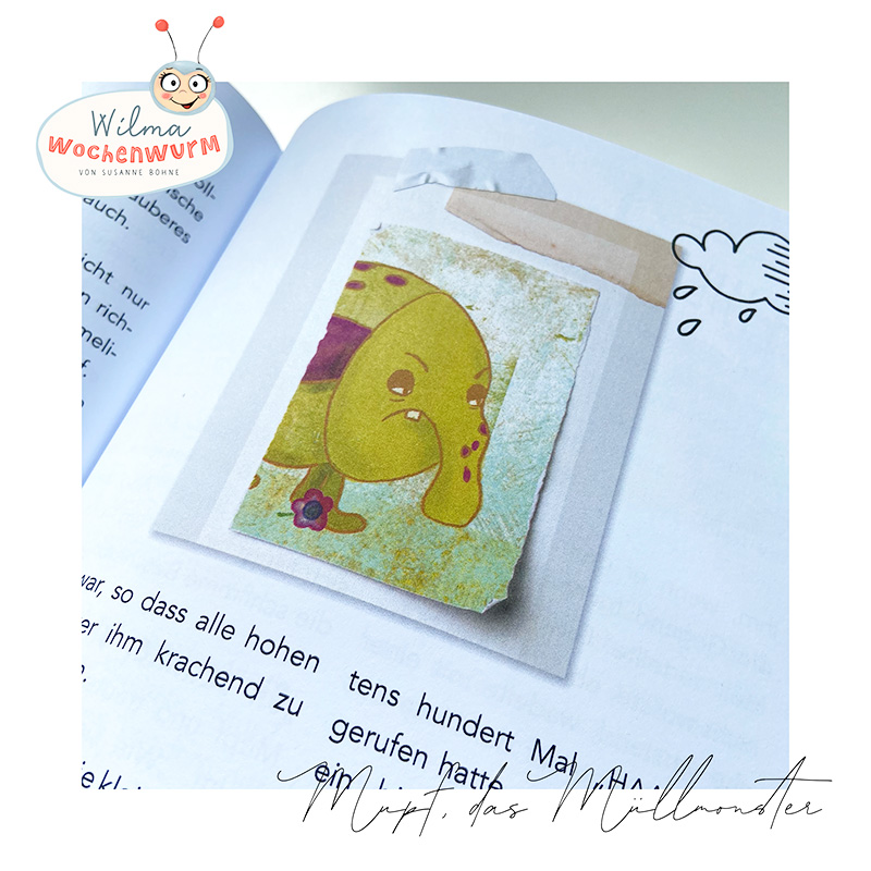 Umweltschutz für Kinder Lerngeschichten mit Wilma Wochenwurm das wurmstarke Sommerbuch Mupf das Müllmonster Susanne Bohne Umweltschutz Klimaschutz Kinder Kind Umwelt Erziehung Kita Kindergarten