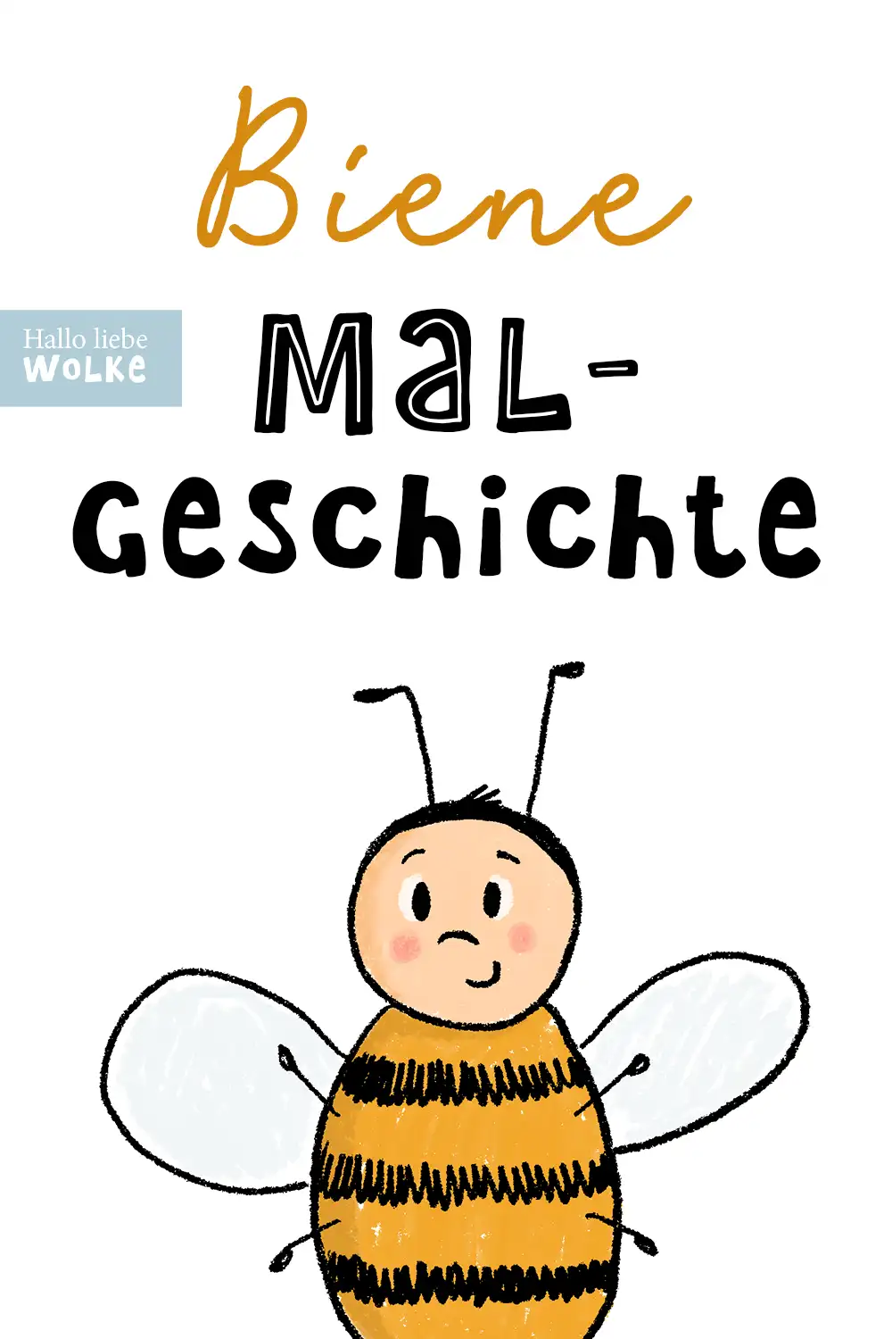 Malgeschichte Kindergarten Frühling Mitmach-Malgeschichte von Wilma Wochenwurm