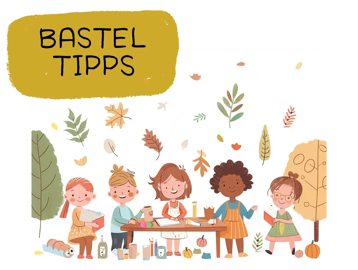 Mit Kastanien basteln Kindergarten Herbst Wilma Wochenwurm Kalle Kastanienmännchen